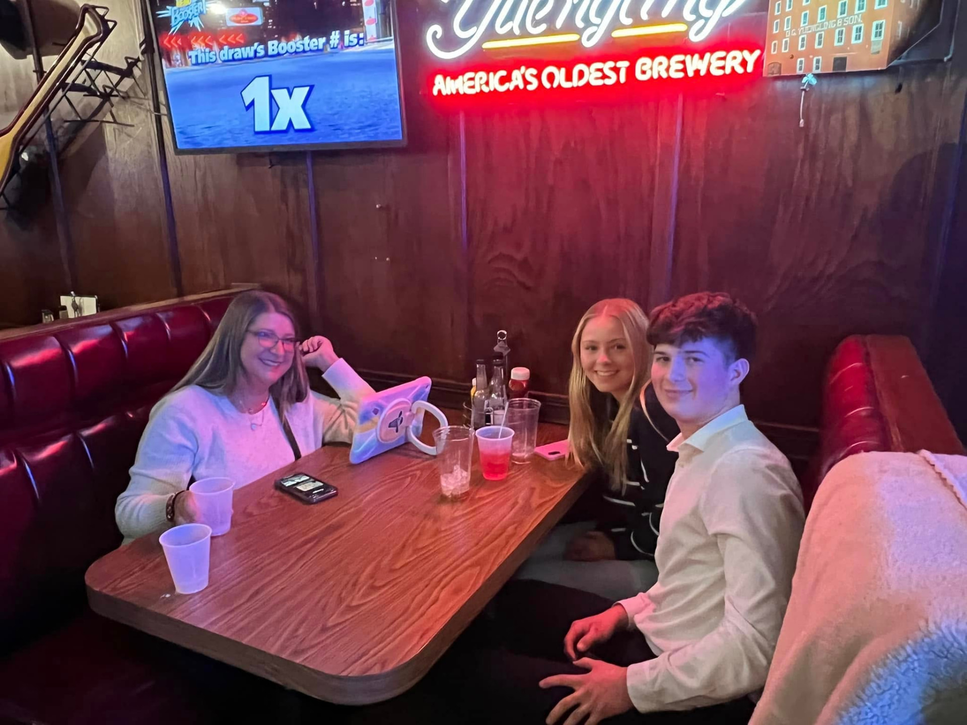Regulars hanging out at J's American Pub