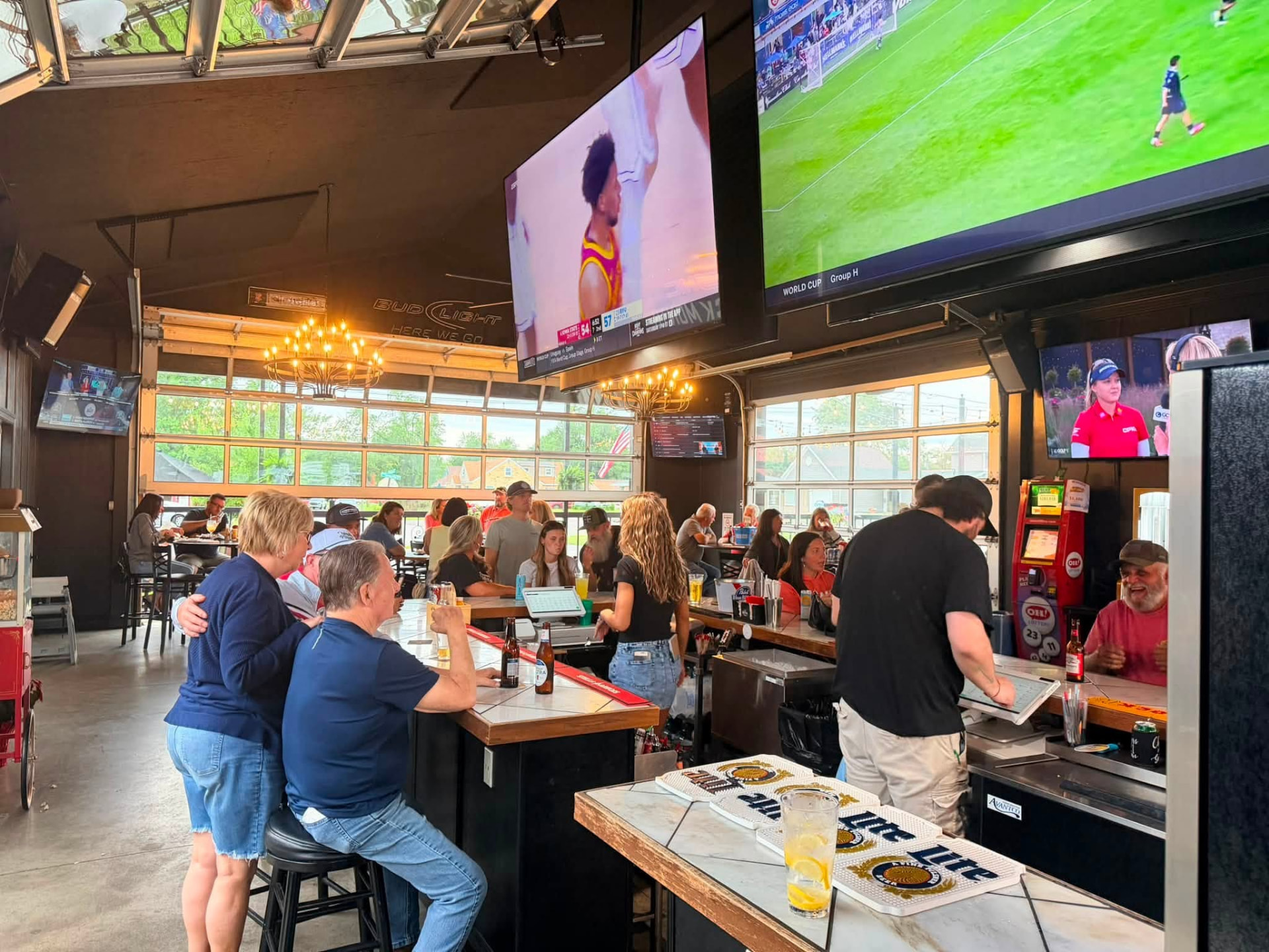Inside J's American Pub